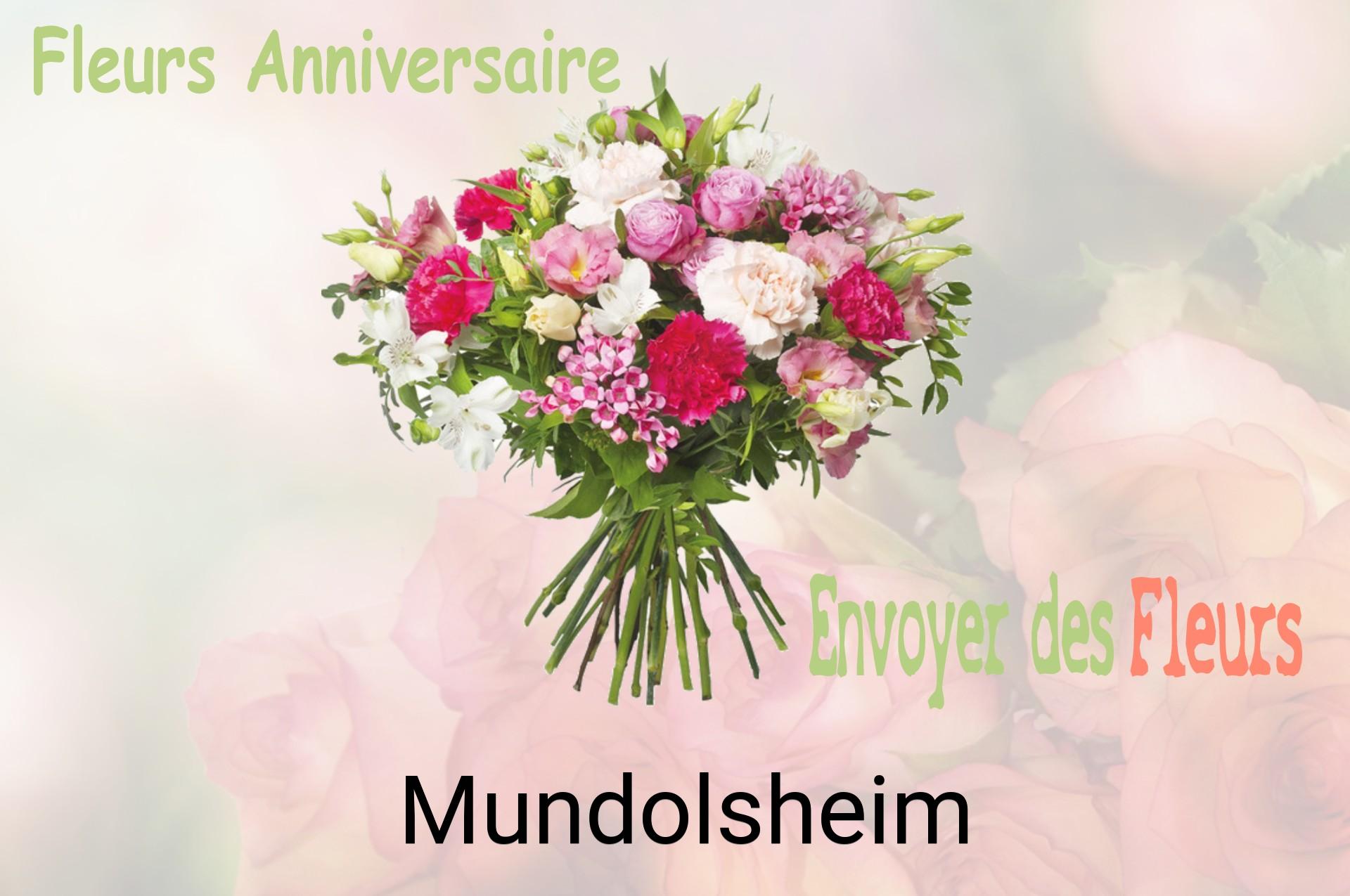 Bouquet de fleurs d’anniversaire livré à Mundolsheim